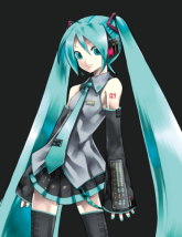 Hatsune Miku, who appears in an Oculus Rift game as a live-in girlfriend.